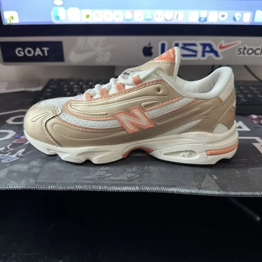 New Little Kids Size 2 New Balance 1000 Brown Orange PC1000FP